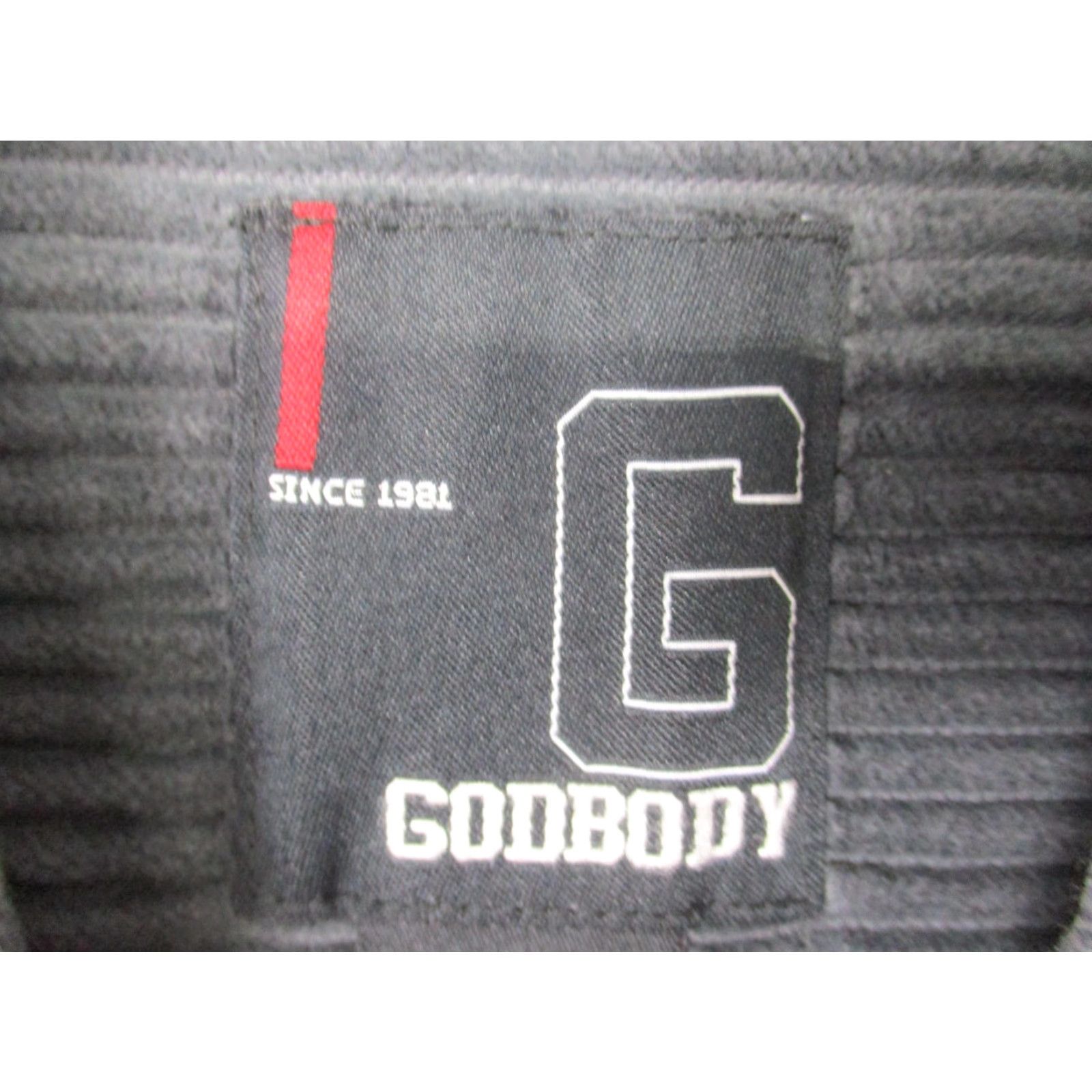 Vintage Godbody Jacket Mens XL Gray Corduroy Snap Front Military Shirt Jacket Workwear Size US XL / EU 56 / 4 - 3 Thumbnail