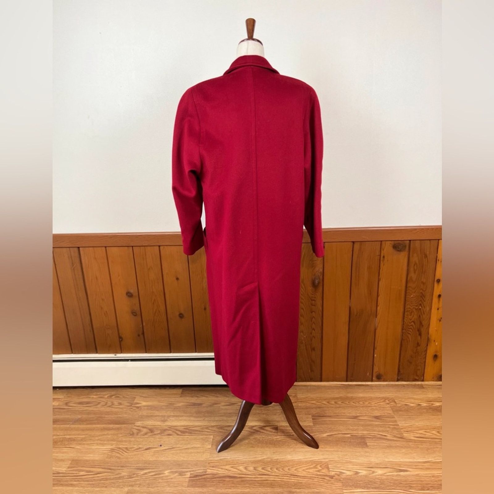 Vintage Gorgeous Vintage 1980s Cassidy Hand Tailored Wool Coat! Size M / US 6-8 / IT 42-44 - 4 Thumbnail