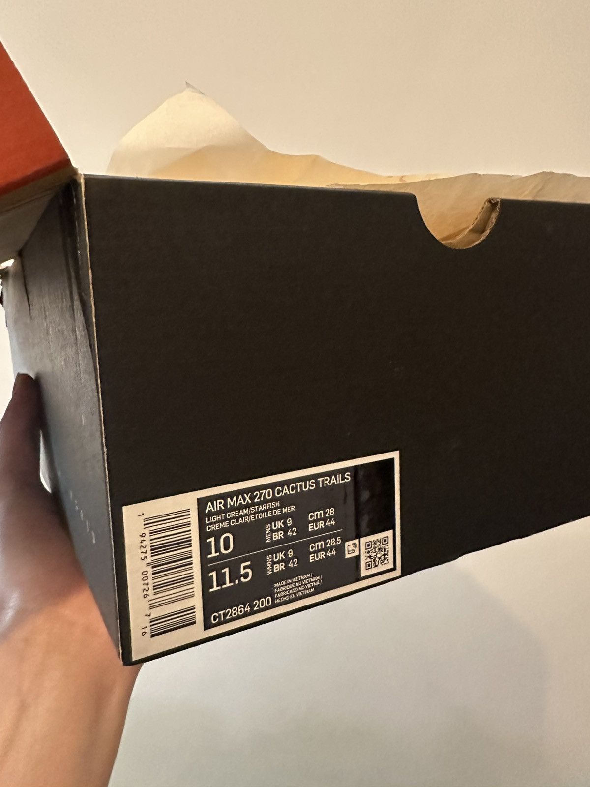 Nike × Travis Scott Nike air max 270 cactus trails Travis Scott Size US 10 / EU 43 - 8 Thumbnail