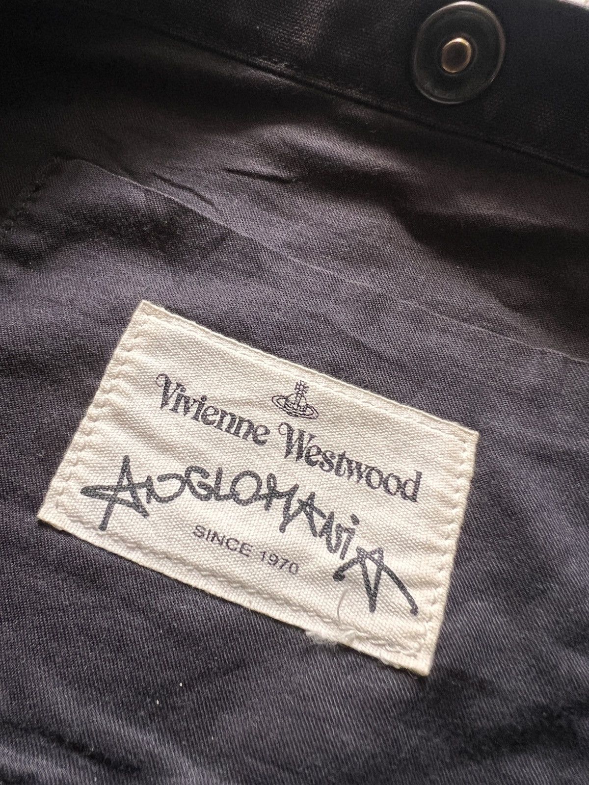 Vivienne Westwood Vivienne Westwood Anglomania Embroidery Logo Canvas Bag Size ONE SIZE - 13 Thumbnail