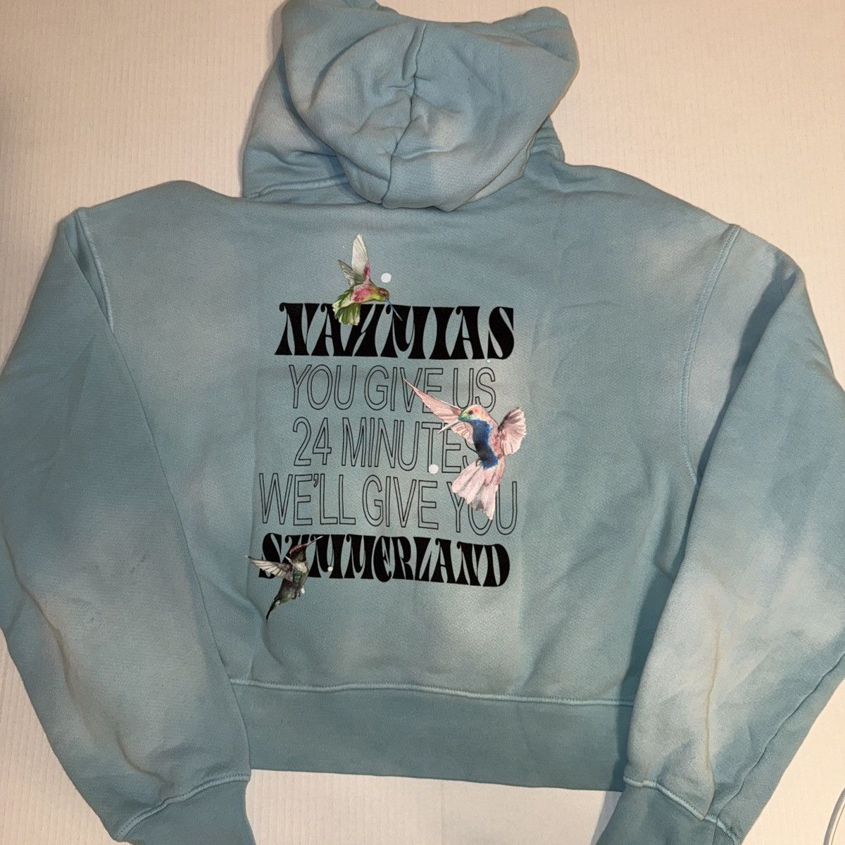 Nahmias Nahmias logo-print Hummingbird Hoodie Size XS Size US XS / EU 42 / 0 - 2 Thumbnail
