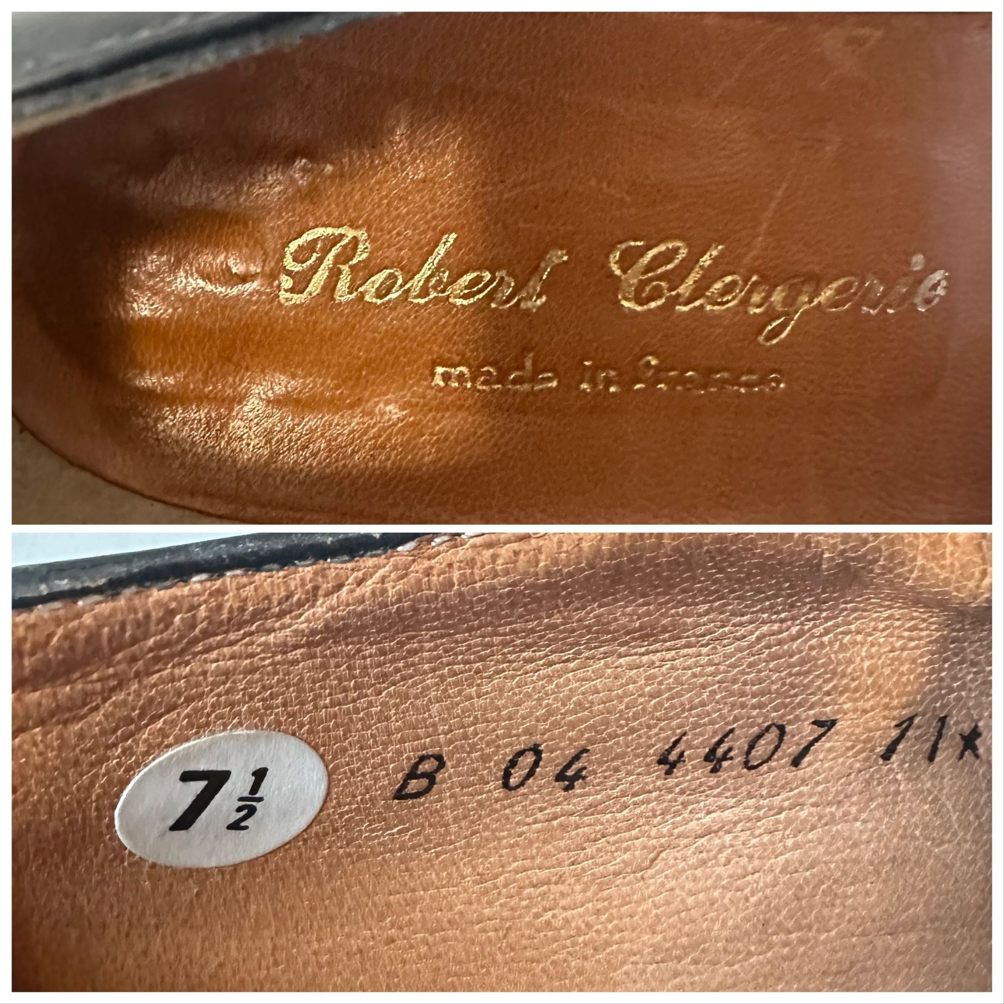 Robert Clergerie Vintage Robert Clergerie Oxford Heels 90s Black Leather Size US 7.5 / IT 37.5 - 8 Thumbnail