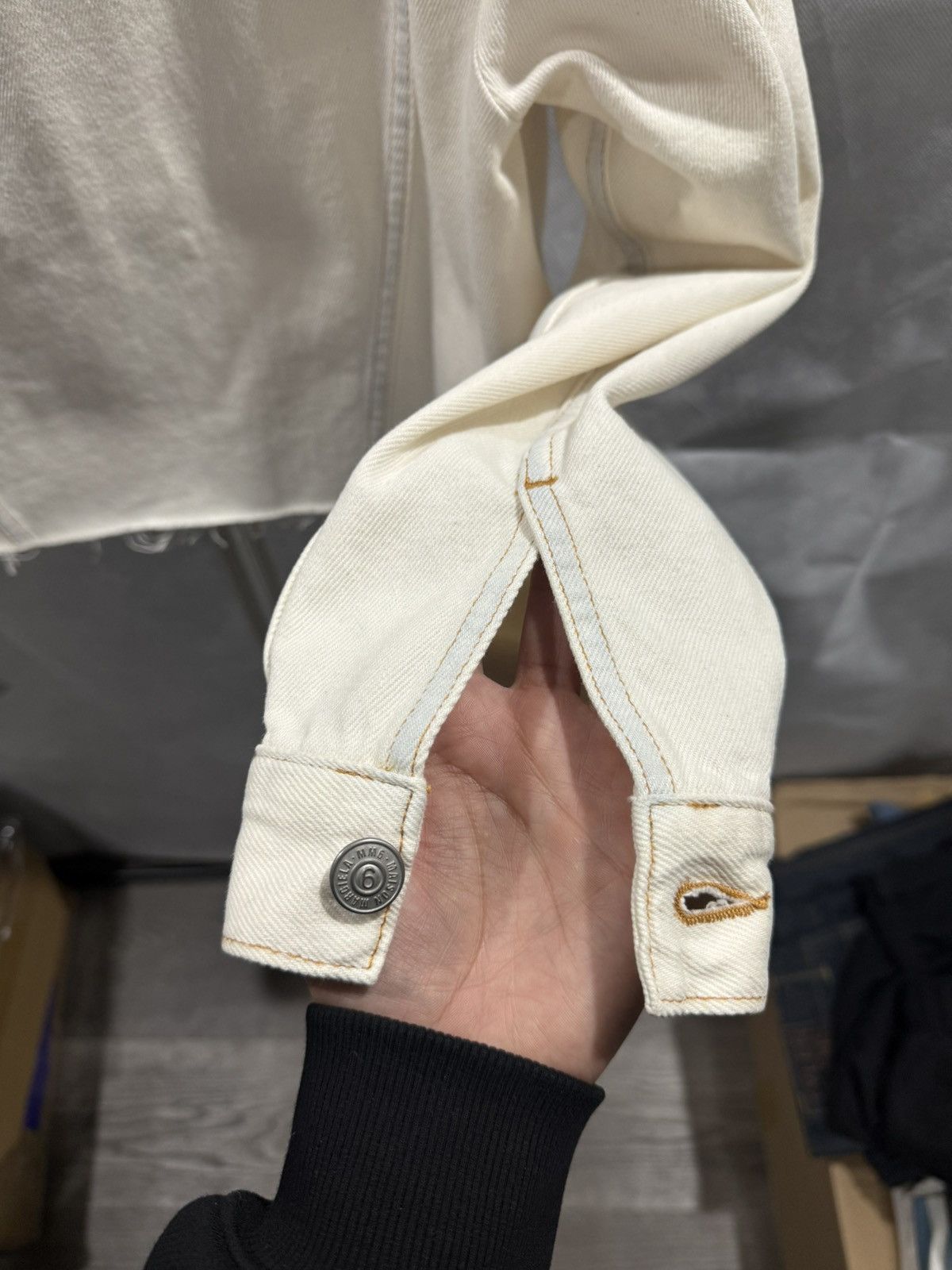 MM6 MM6 Cut off Denim Jacket Size US S / EU 44-46 / 1 - 5 Thumbnail