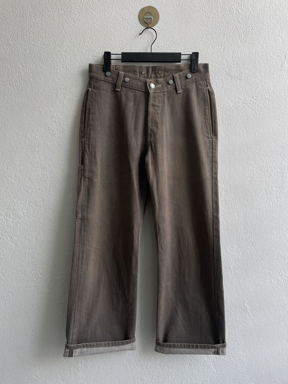 Margaret Howell Margaret Howell x Edwin Selvedge Denim Painter Pants Size US 30 / EU 46 - 2 Thumbnail