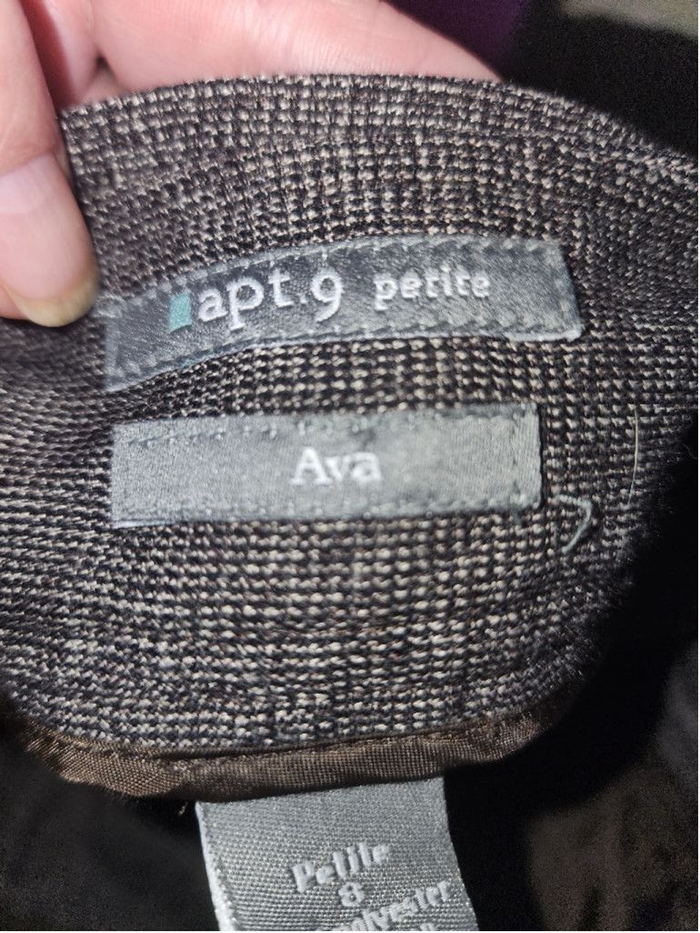 Apt. 9 Apt 9 Gray Dress Pants Size 30" / US 8 / IT 44 - 7 Thumbnail
