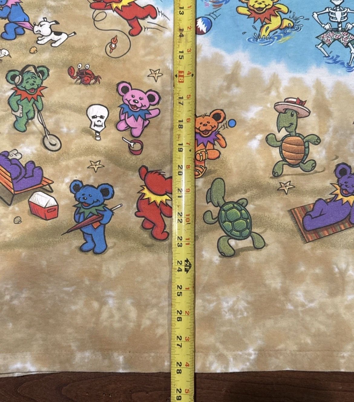 Grateful Dead × Liquid Blue Vintage Grateful Dead Beach Bears 1999 Shirt X-LARGE Size US XL / EU 56 / 4 - 3 Thumbnail