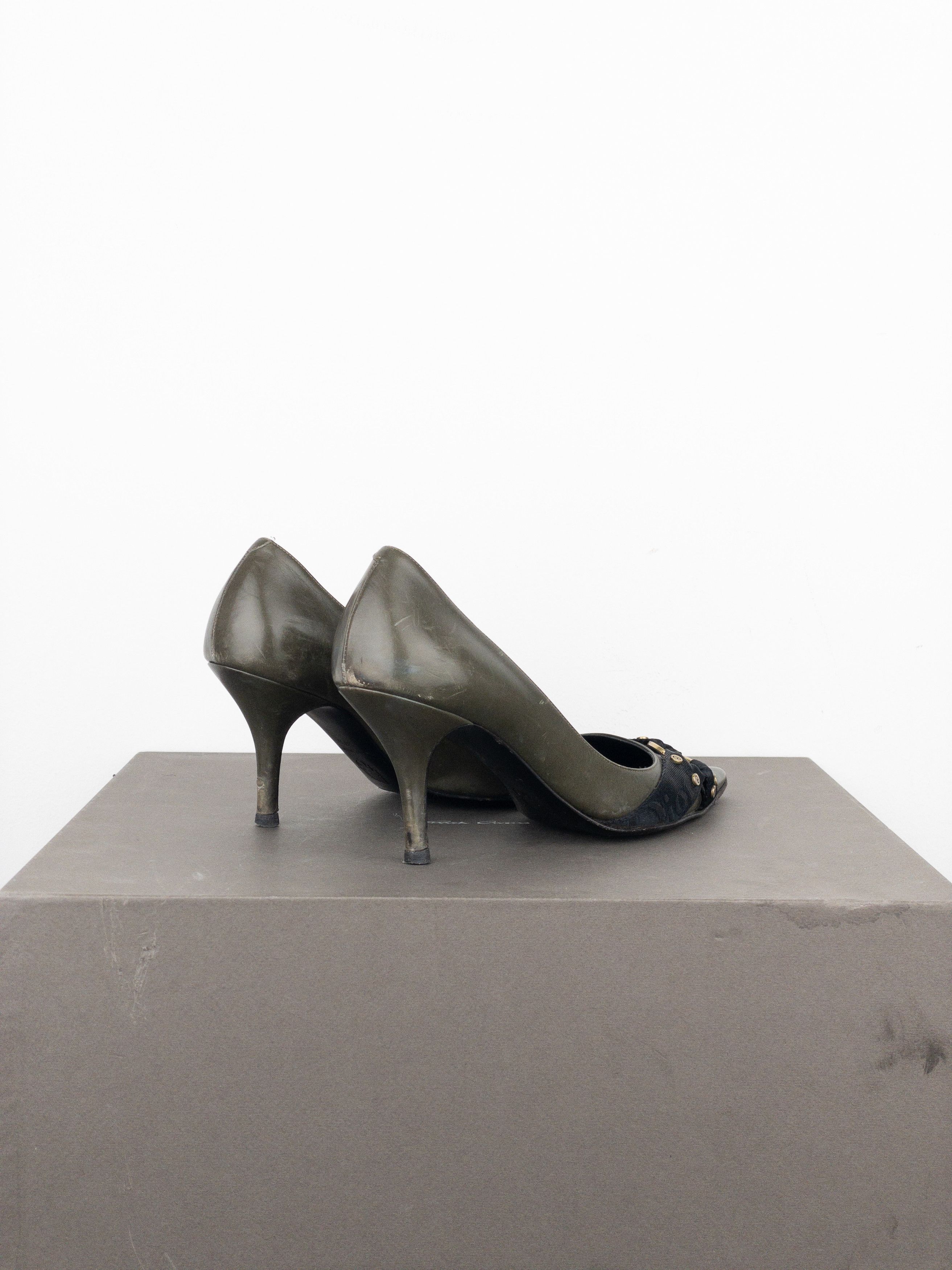 Dior Dior by Galliano AW04 Parachute Bondage Pump Heels Size US 7.5 / IT 37.5 - 2 Thumbnail