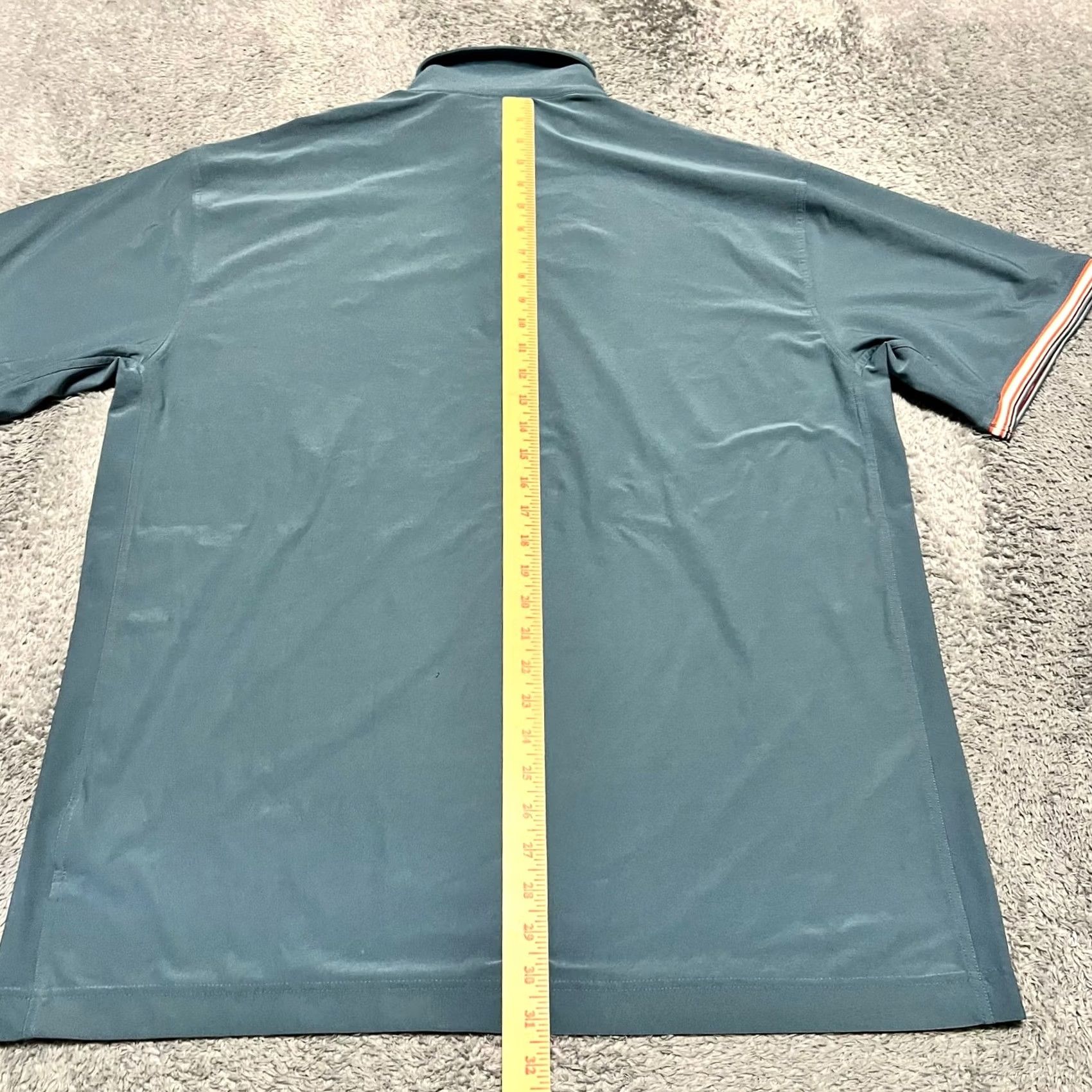 Nike Nike Golf Polo Shirt XL Mens Green Performance Striped Cuff Size US XL / EU 56 / 4 - 5 Thumbnail