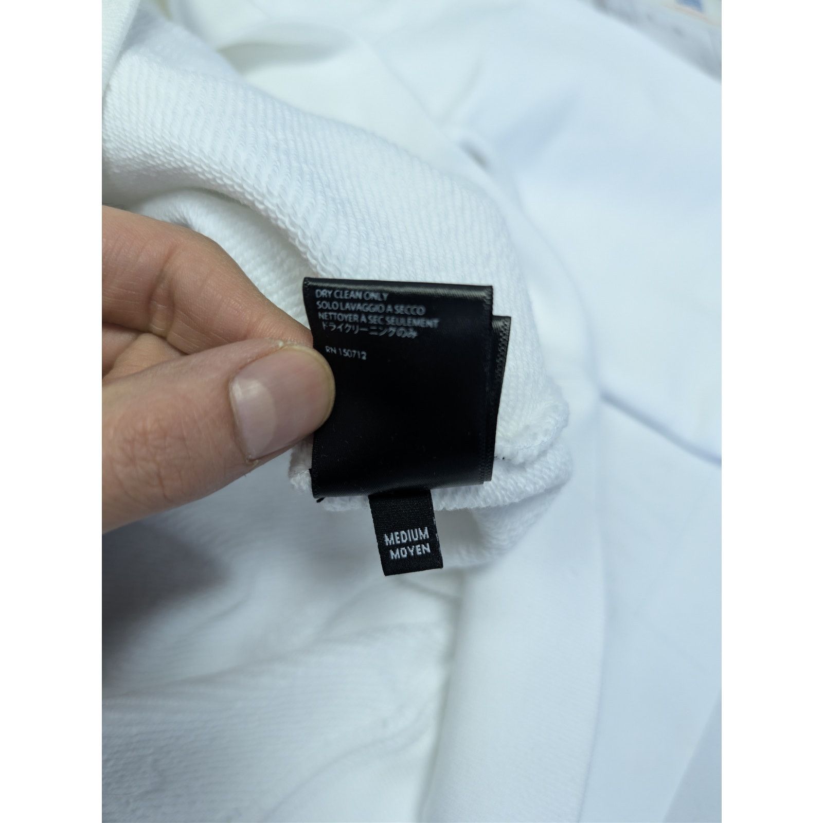 Amiri o1rshd1 Amiri XO Beverly Hills Hoodie in White Size US M / EU 48-50 / 2 - 19 Thumbnail