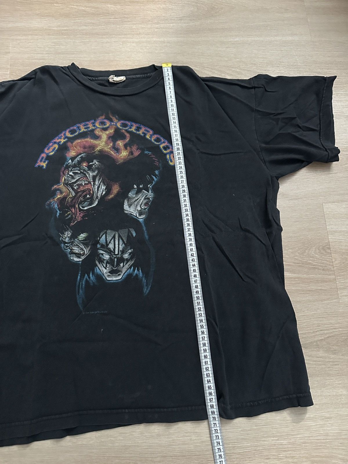KISS Kiss 1997 Vintage Printed Band T-Shirt Psycho Circus Size US XL / EU 56 / 4 - 5 Thumbnail