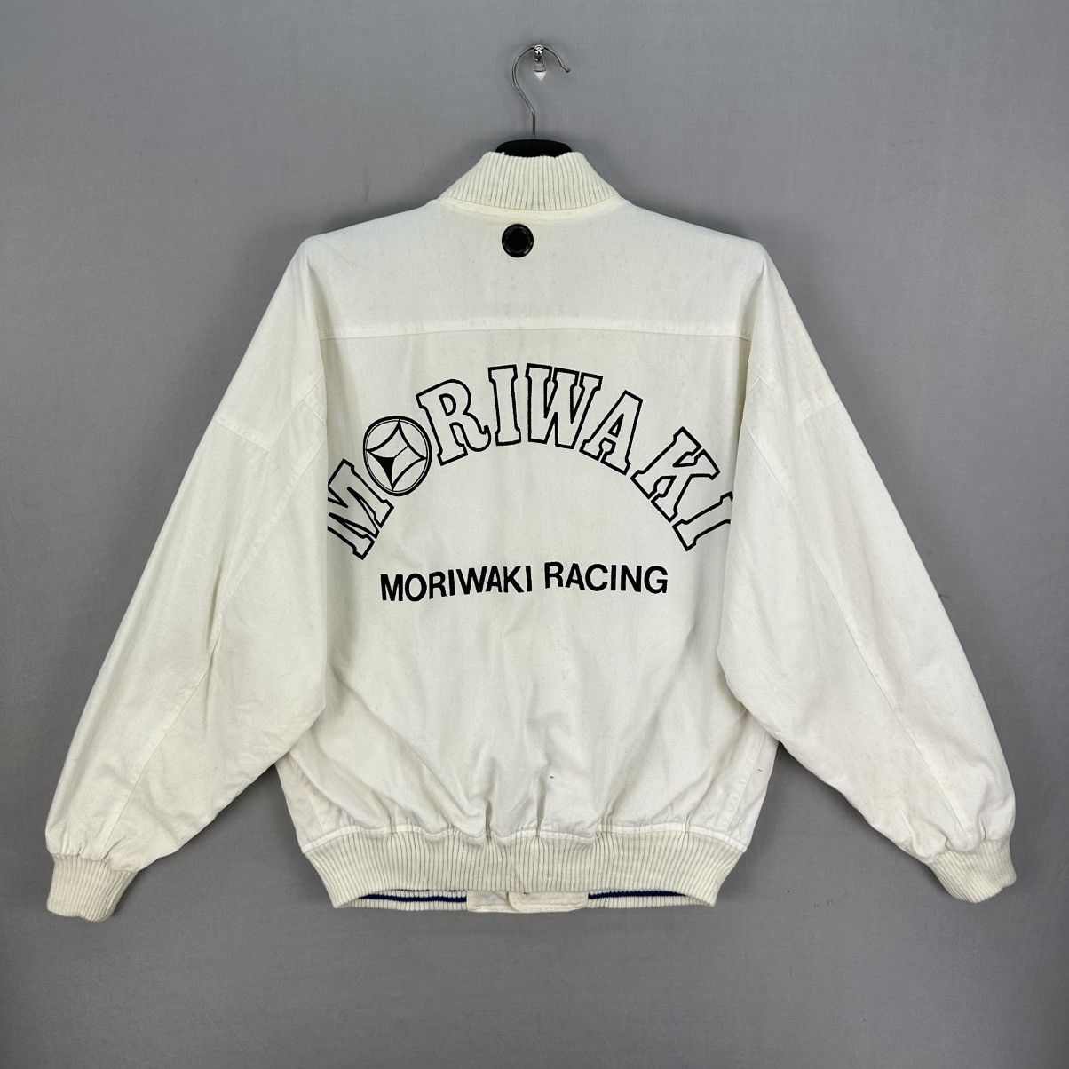 Vintage Vintage 90's Moriwaki Racing Japan Varsity Jacket Size US M / EU 48-50 / 2 - 4 Thumbnail