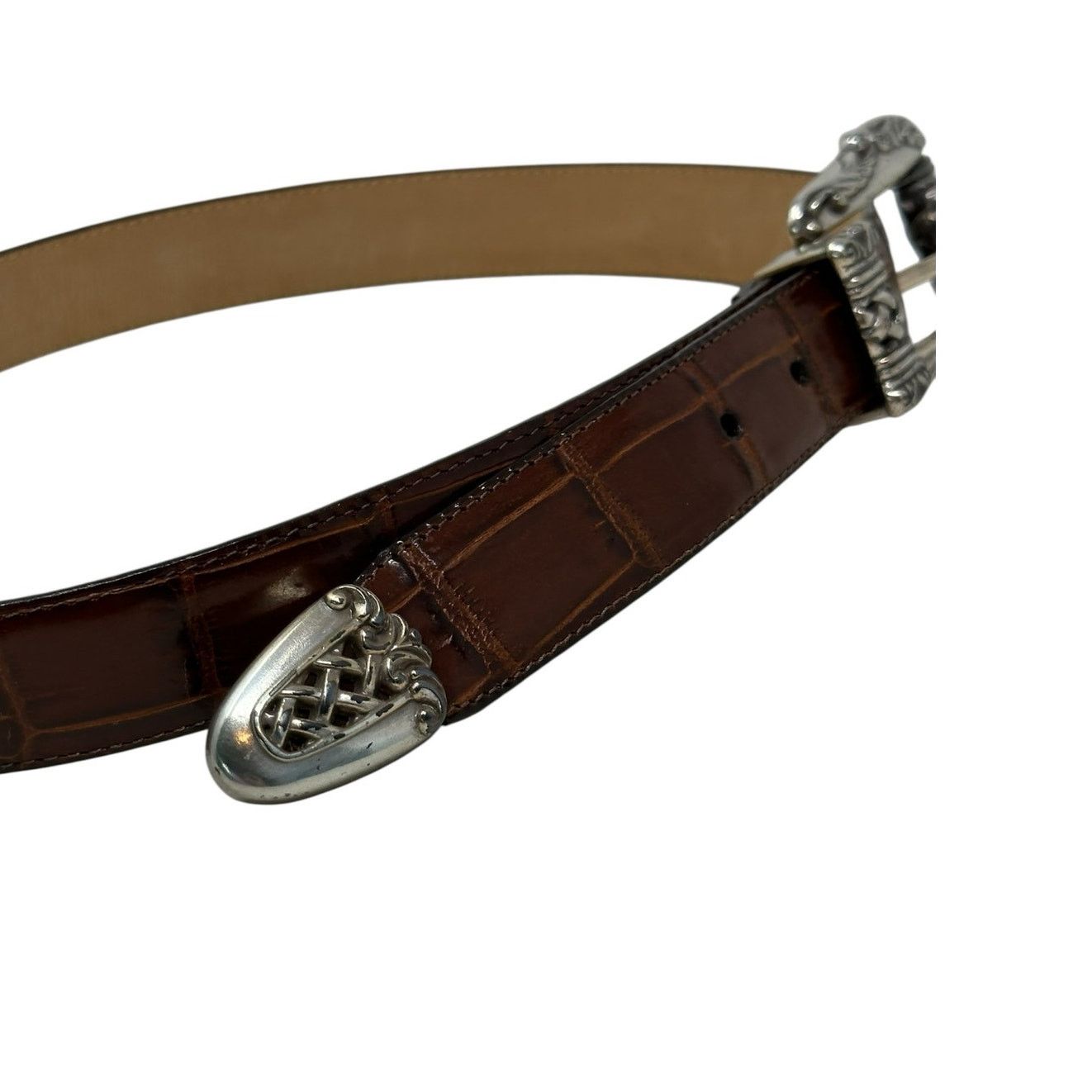 Brighton Brighton vintage brown silver buckle belt size Medium Size ONE SIZE - 9 Thumbnail