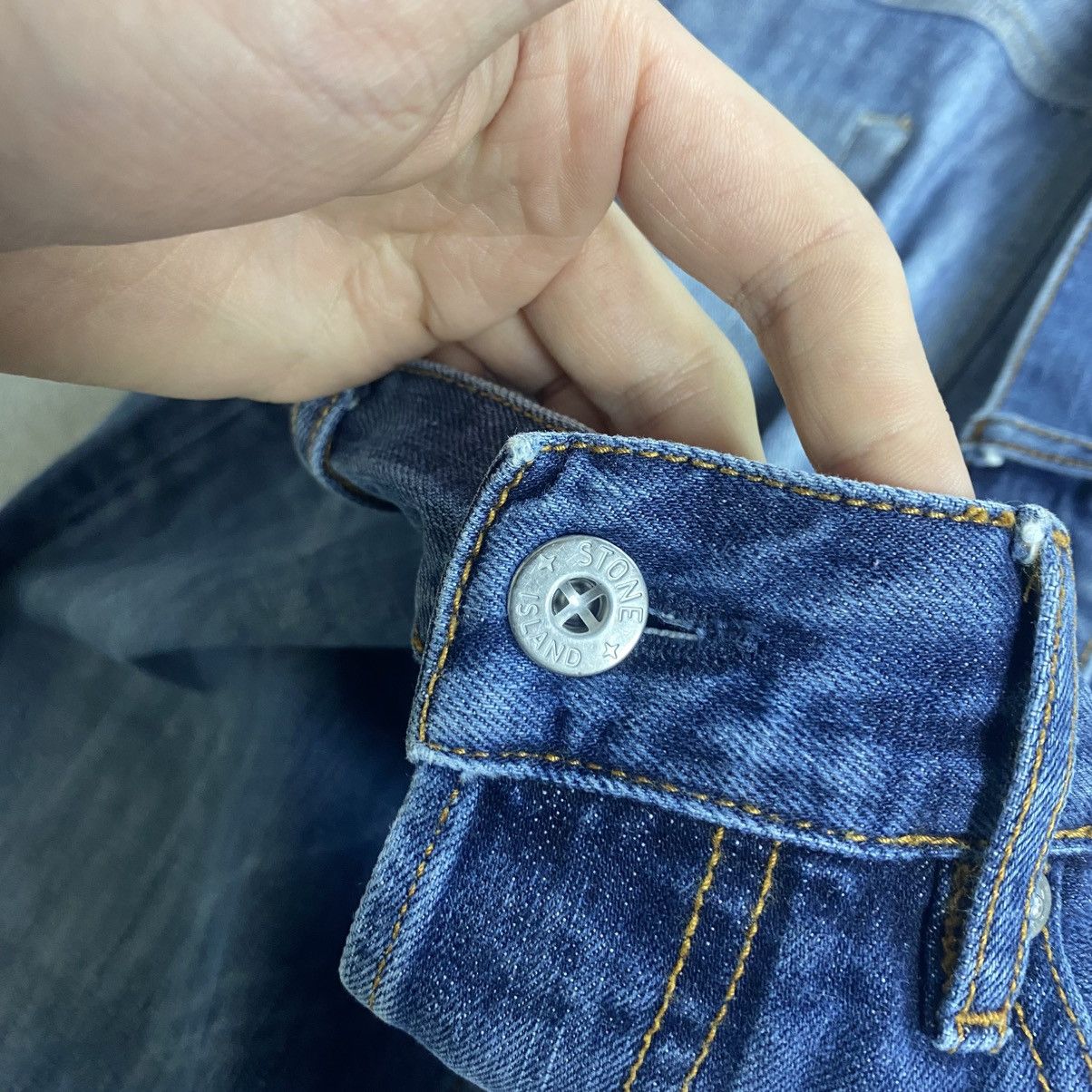 Stone Island Vintage Stone Island Jeans Patch Pocket Straight Fit Casual Size US 32 / EU 48 - 9 Thumbnail