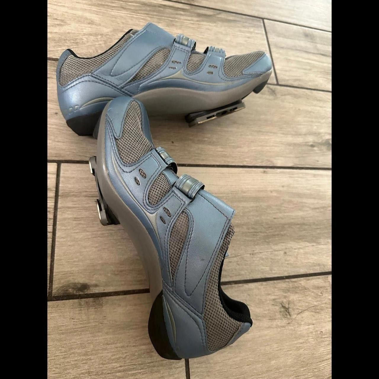 Designer Specialized Bg Blue Leather Cycling Size US 9.5 / EU 42-43 - 3 Thumbnail