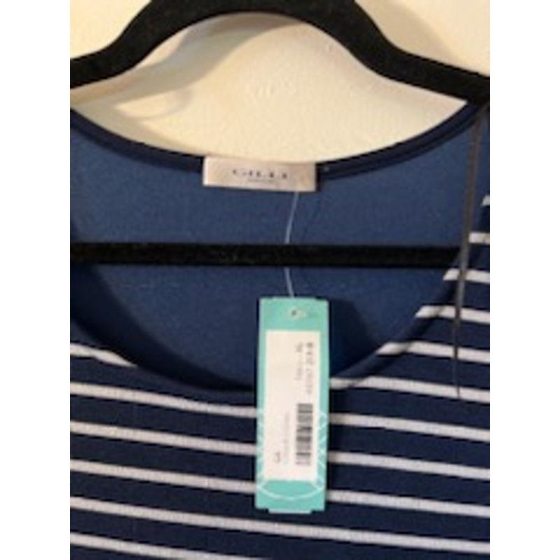 Other Gilli Chloe Knit Dress - Navy/White Striped, Size XL - NWT Size XL / US 12-14 / IT 48-50 - 3 Thumbnail