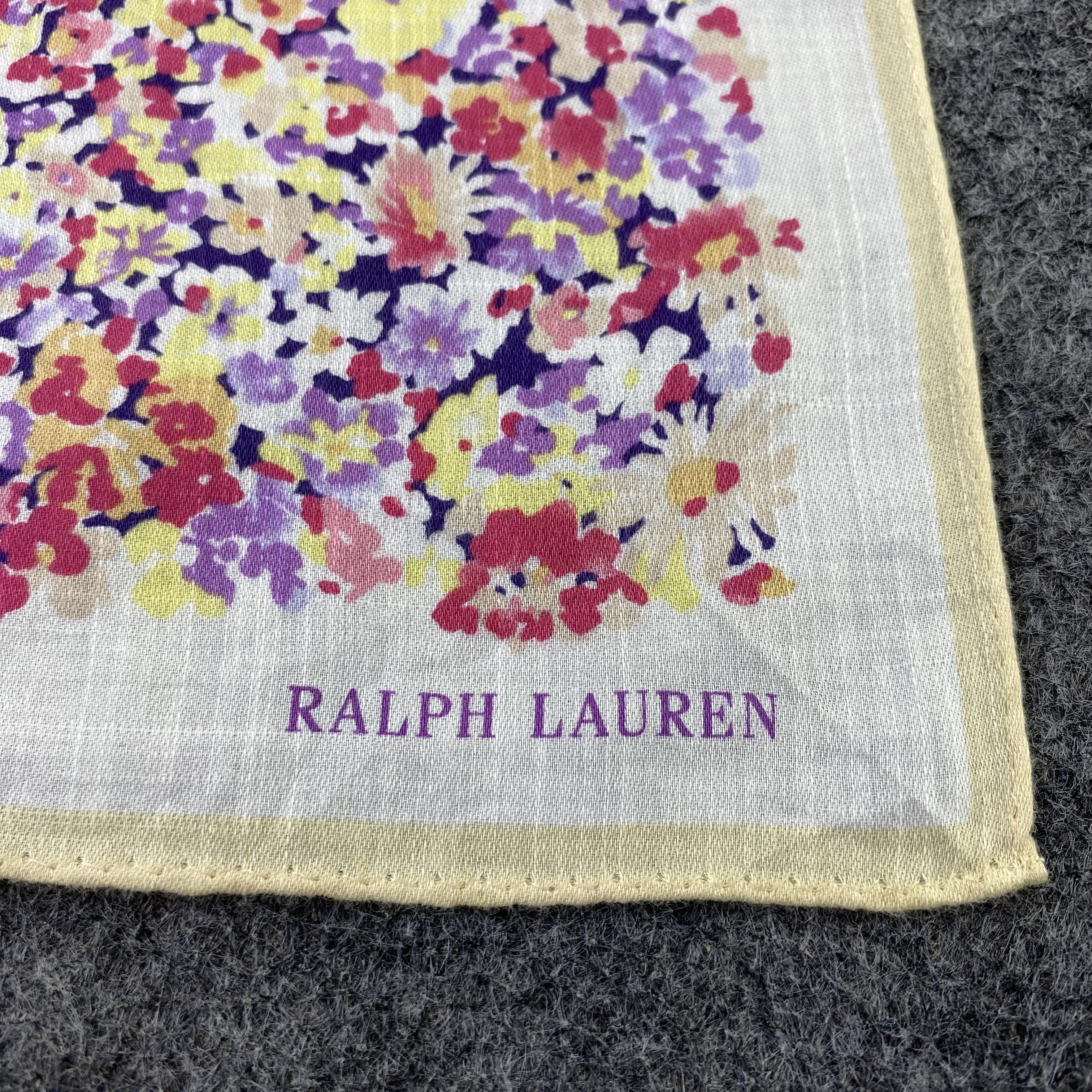 Ralph Lauren Ralph Lauren Handkerchief Neckerchief Bandana-B1689 Size ONE SIZE - 7 Thumbnail