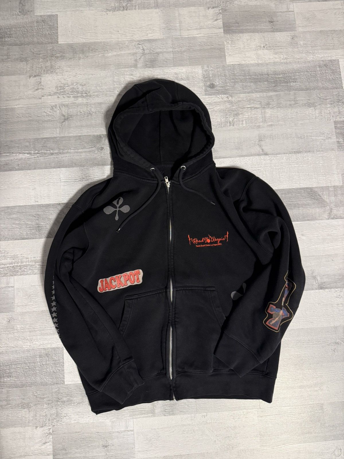 Travis Scott Utopia My Eyes Zip Hoodie COMPLEXCON | Grailed