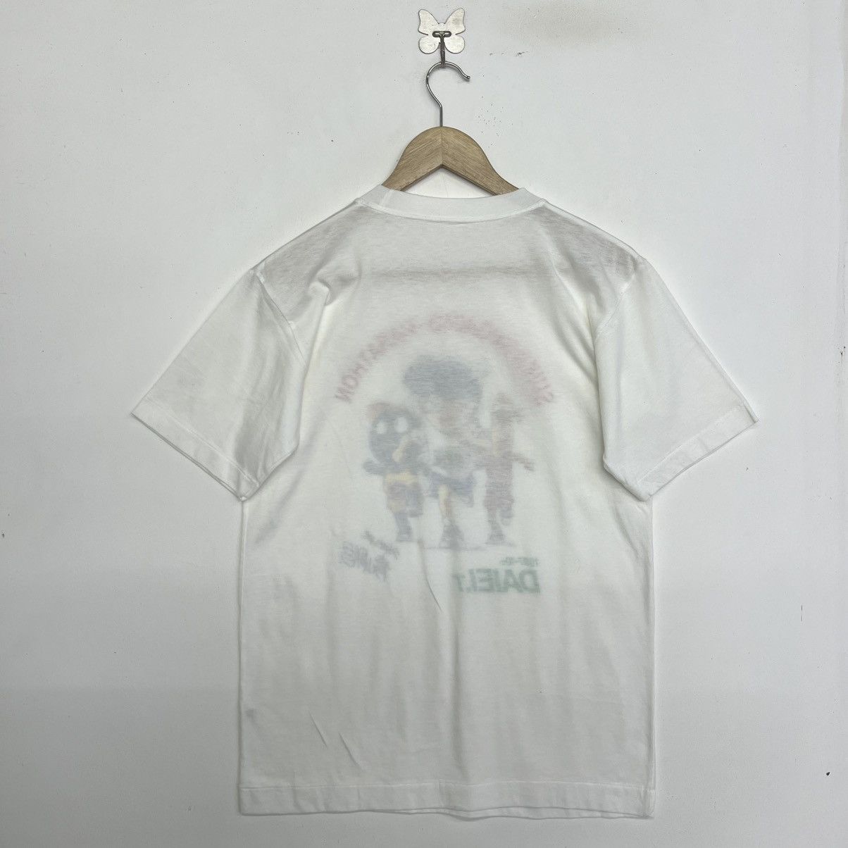 Anime DETECTIVE CONAN ANIME X SUIKA NAGAIMO MARATHON VTG TEE Size US L / EU 52-54 / 3 - 6 Thumbnail