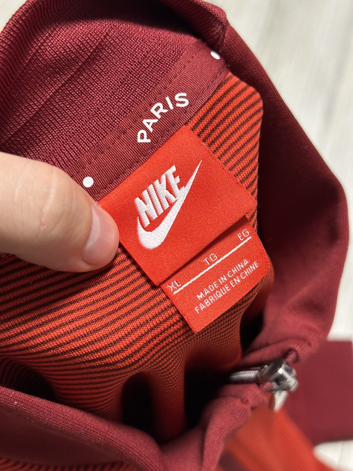 Nike Nike PSG Paris Saint Germain Football Soccer Jacket Y2K Hype Size US XL / EU 56 / 4 - 4 Thumbnail