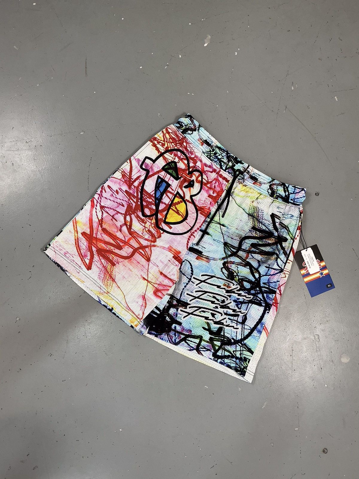 Designer × Fubu Fubu multicolored basketball short- xl Size US 44 / EU 60 - 3 Thumbnail
