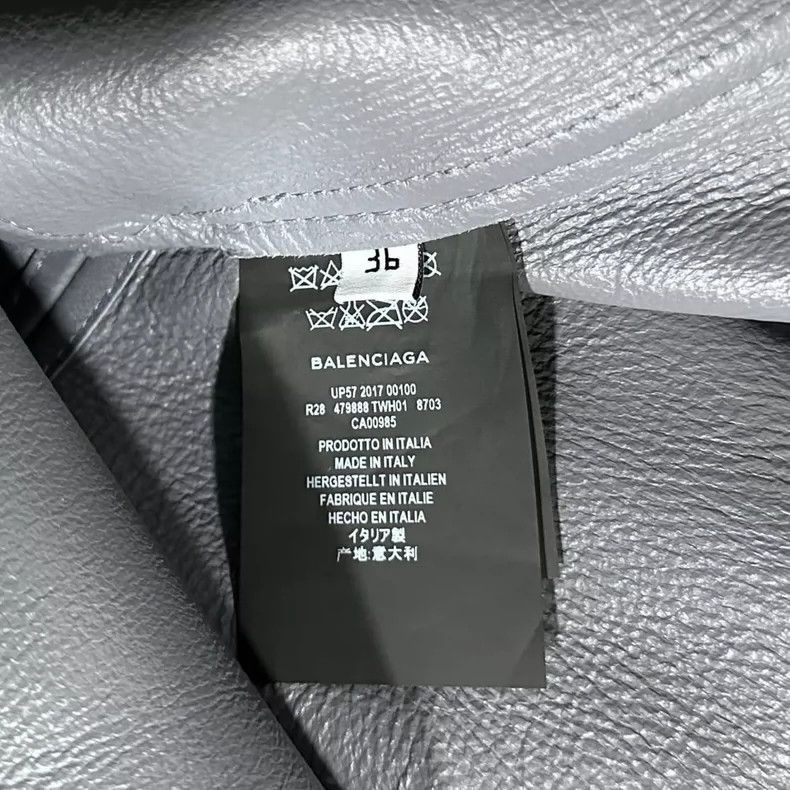 Balenciaga Balenciaga Sleeveless leather vest 2502-Nextarrow Size 36R - 5 Thumbnail