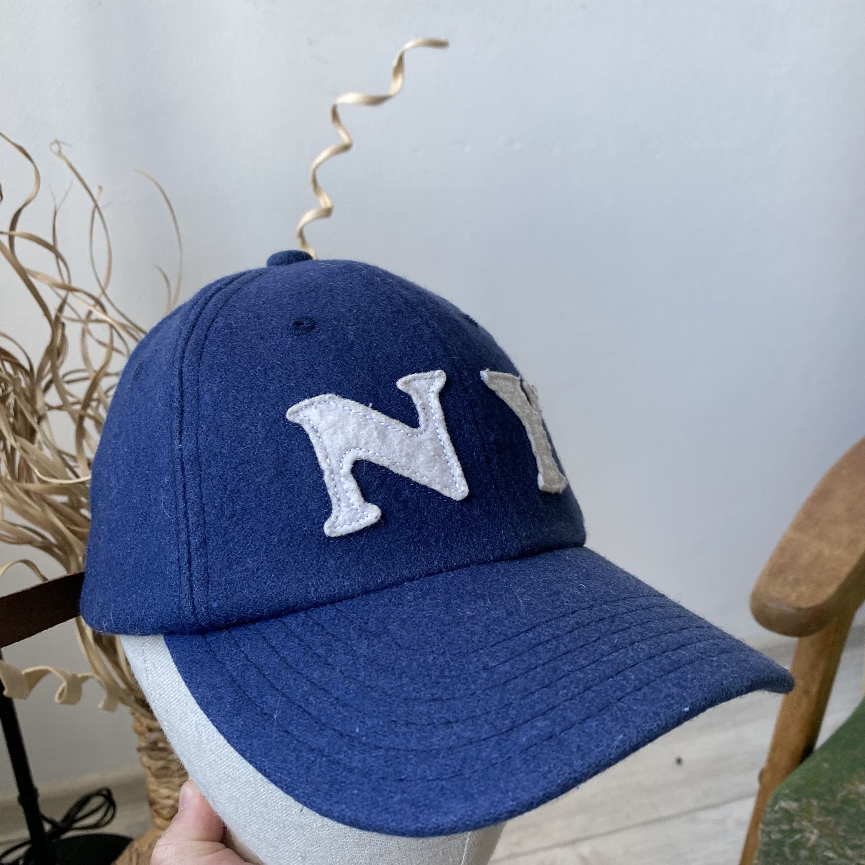 New York Yankees ⚾️ Bascom New York Yankees Cap 1936 logo Wool Baseball cap Size ONE SIZE - 4 Thumbnail
