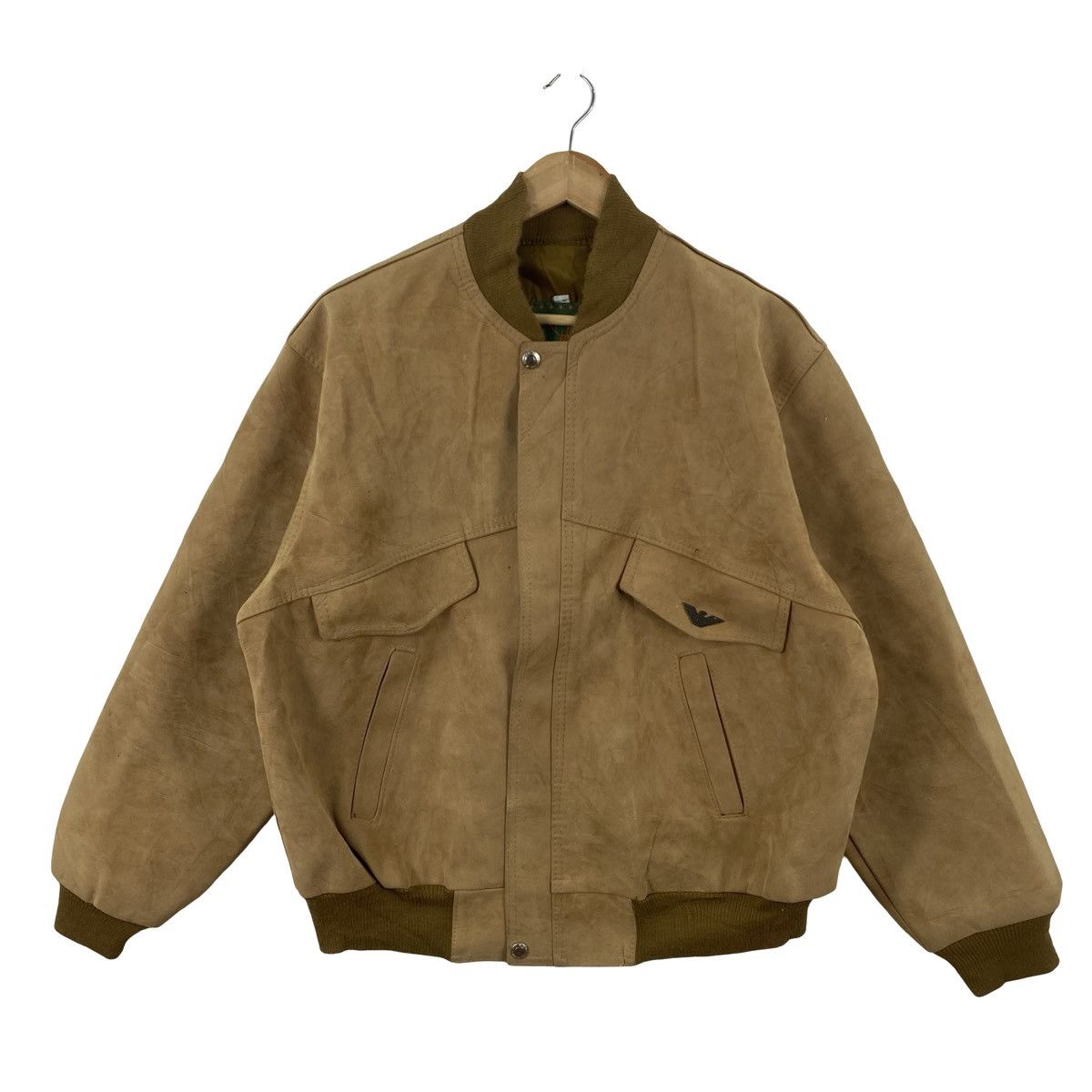 Vintage Vintage R.G.A. Italian Style Made in Italy Suede Leather Size US XXL / EU 58 / 5 - 4 Thumbnail