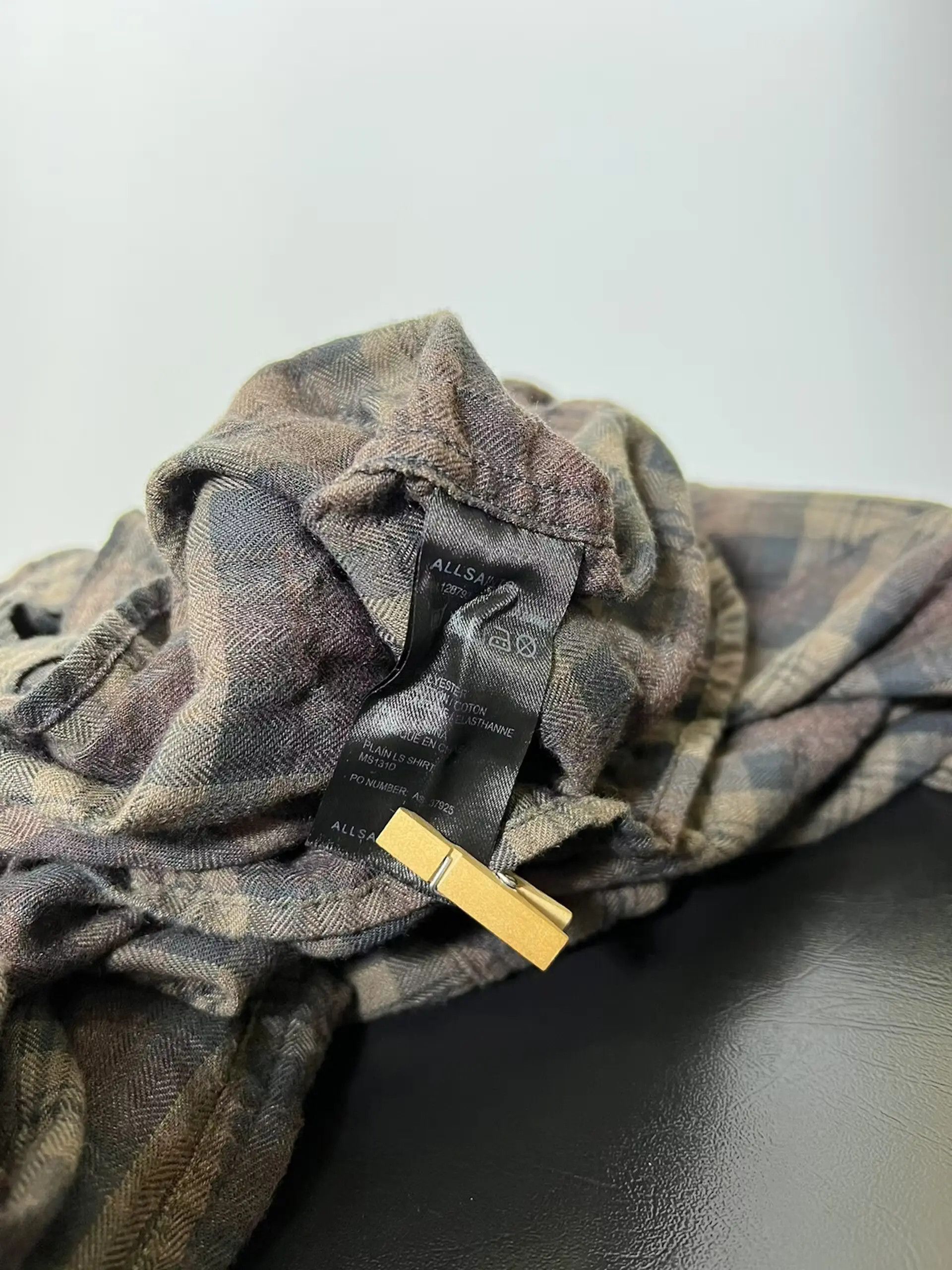20471120 × Allsaints × Japanese Brand All Saints Plain LS Shirt Size US S / EU 44-46 / 1 - 4 Thumbnail