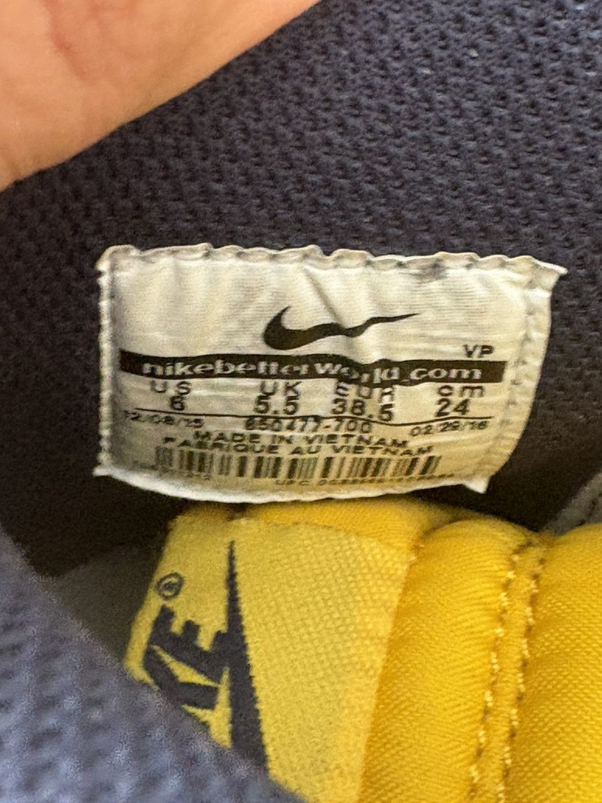 Nike 2016 Rare Nike Dunk High Michigan Size US 7.5 / IT 37.5 - 7 Thumbnail