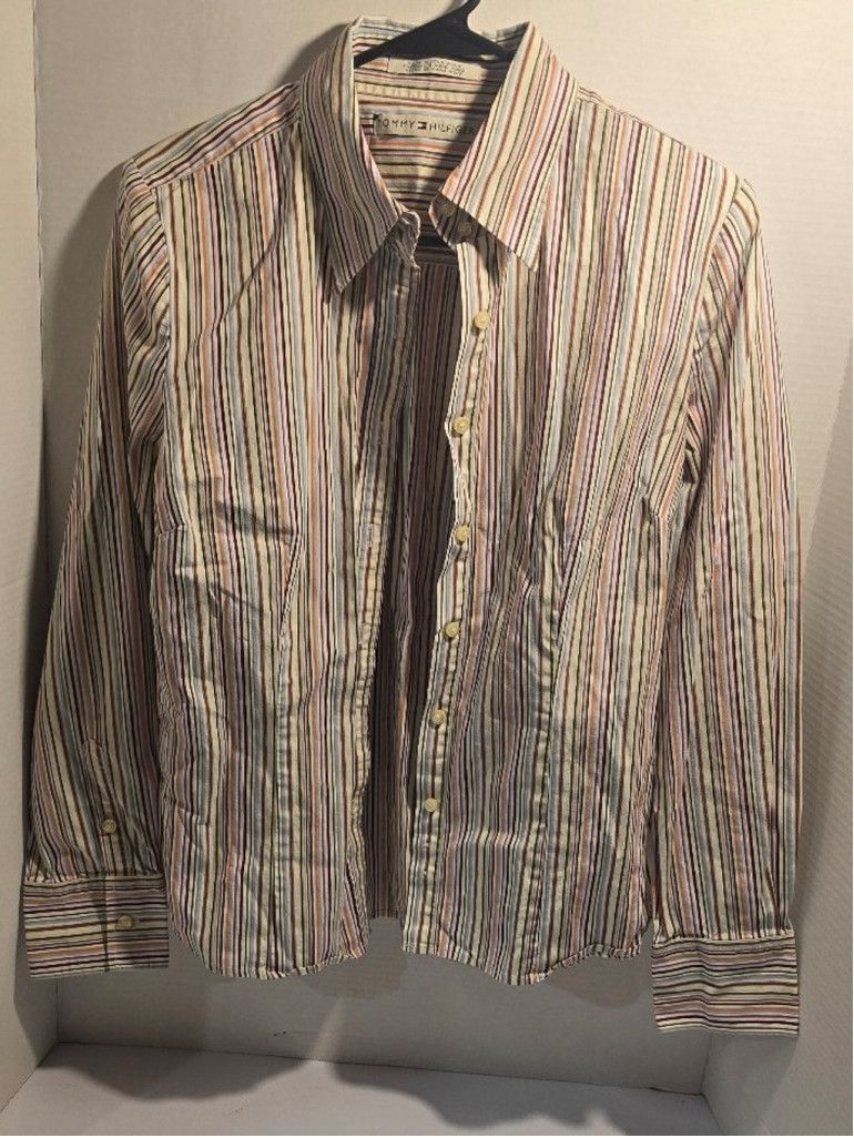 Tommy Hilfiger Women's Tommy Hilfiger long sleeve button-up shirt Size XL / US 12-14 / IT 48-50 - 1 Thumbnail
