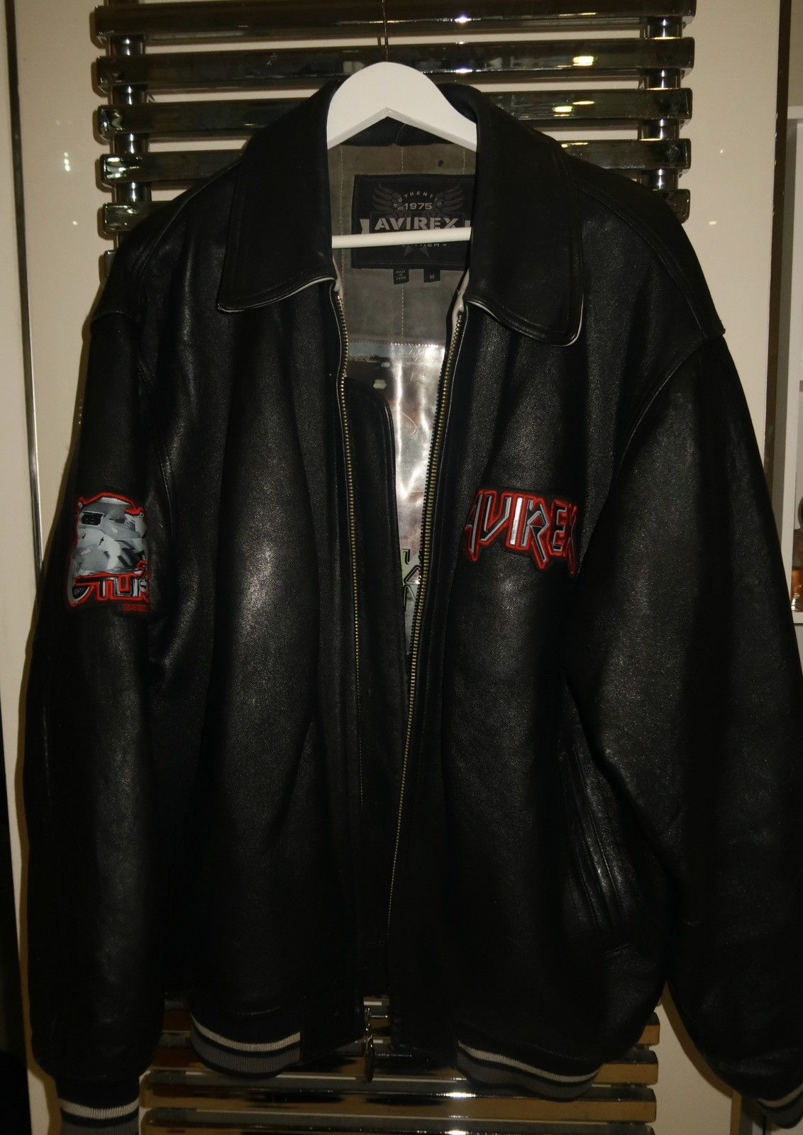 Avirex Avirex leather jacket Size US M / EU 48-50 / 2 - 2 Thumbnail