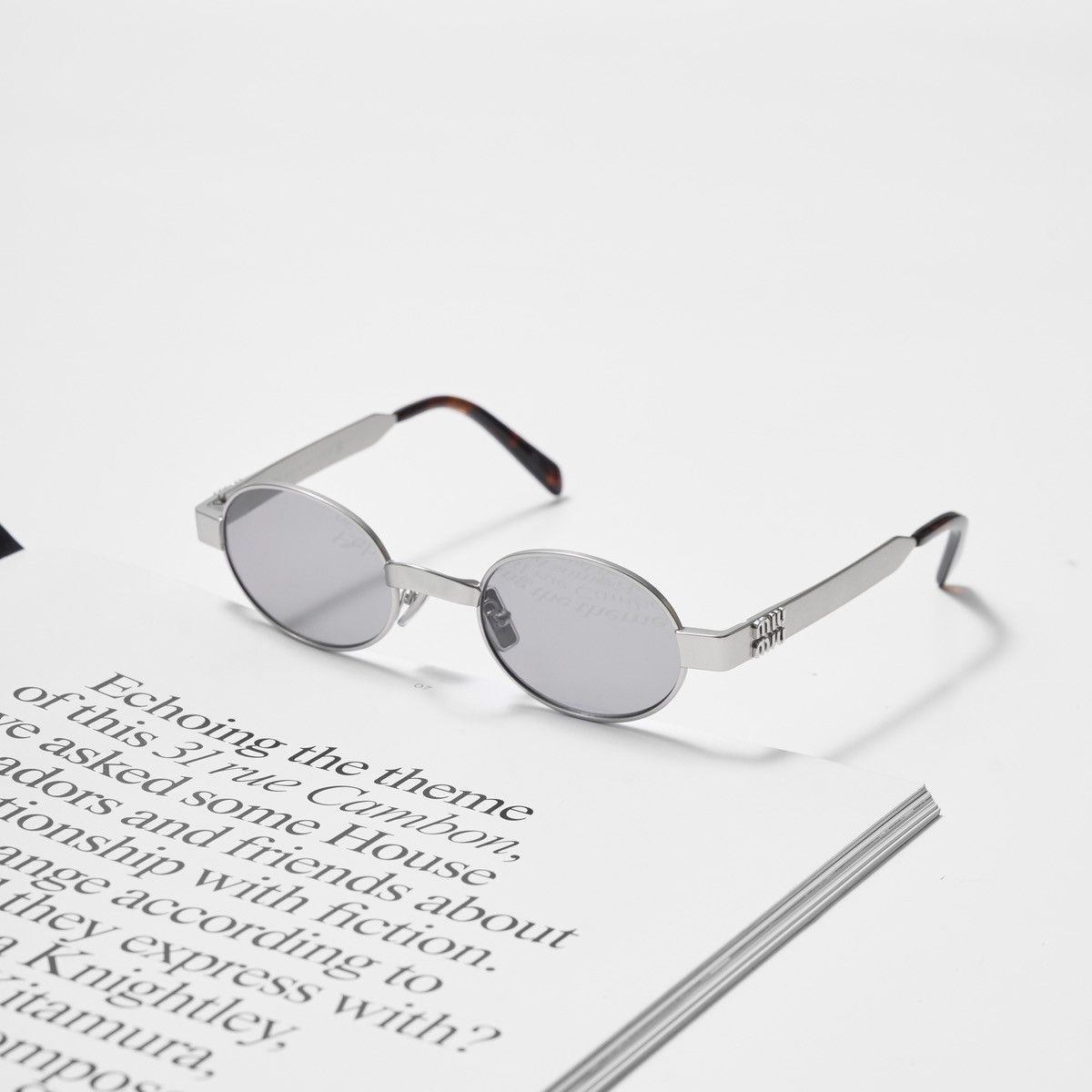 Miu Miu MIU MIU 0MU B51S 21M50Q SUNGLASSES Size ONE SIZE - 1 Thumbnail