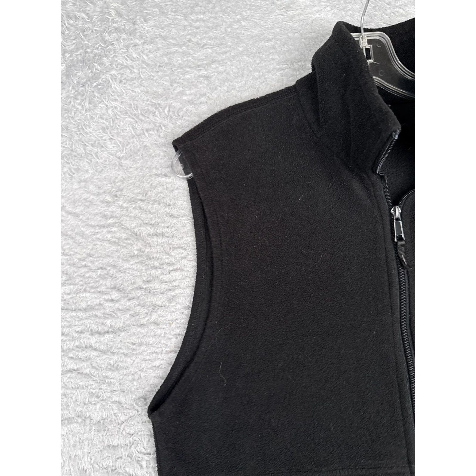 Vintage Columbia Vest Mens Small Black Fleece Full Zip Outdoor Layer Zip Pockets Poly Size US S / EU 44-46 / 1 - 6 Thumbnail