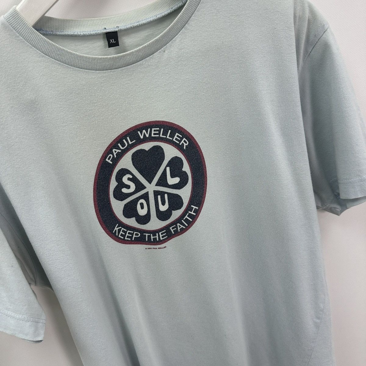Band Tees Vintage 00s Paul Weller Keep The Faith 2003 rock singer y2k Size US XL / EU 56 / 4 - 5 Thumbnail