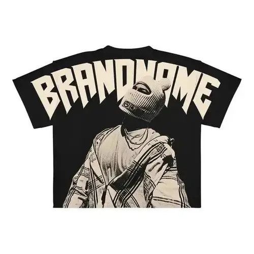 Japanese Brand Harajuku T shirt Men Hip Hop Gothic Graphic Size US L / EU 52-54 / 3 - 2 Thumbnail