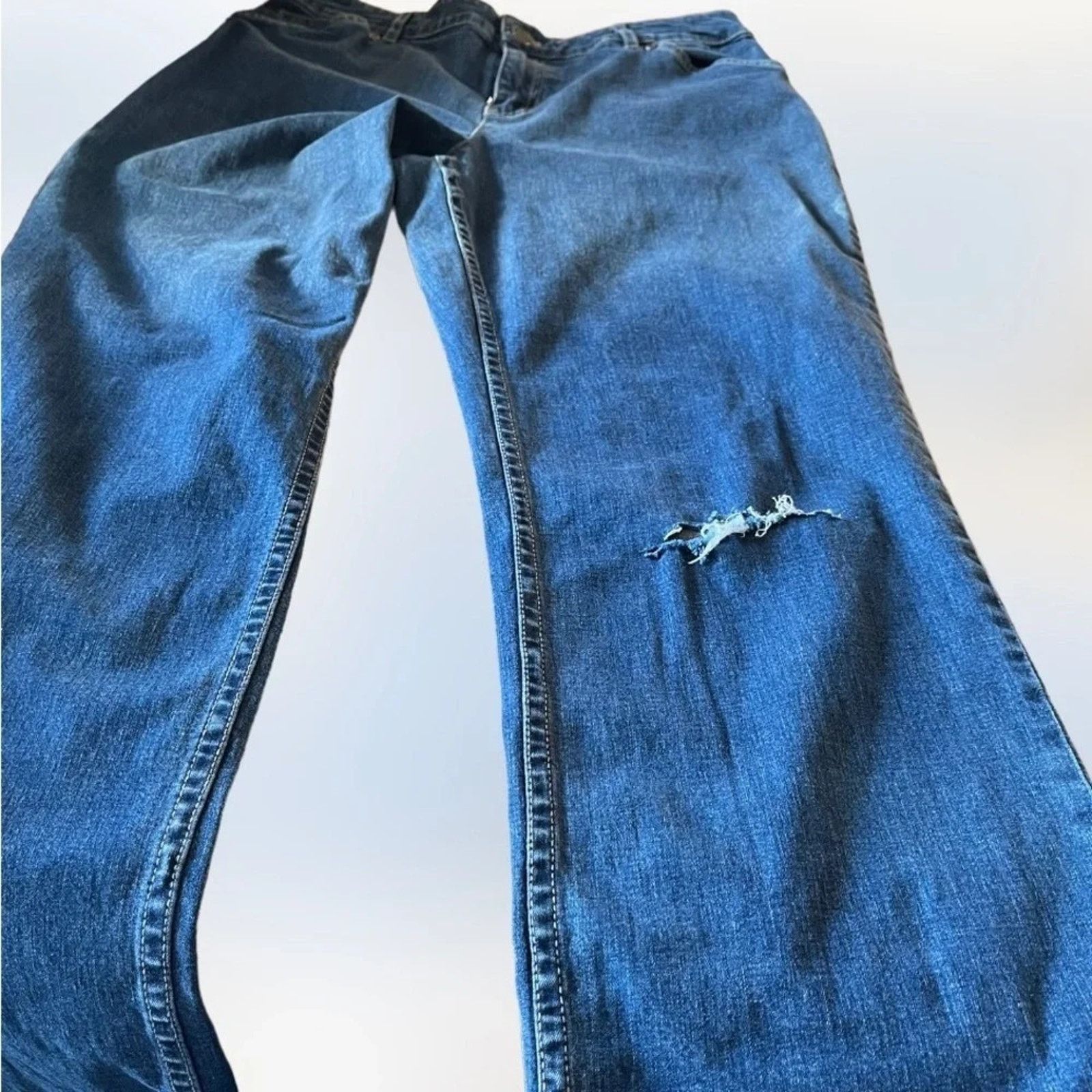 J. Jill J Jill medium wash boot cut jeans, size 4. Size 27" / US 4 / IT 40 - 3 Thumbnail
