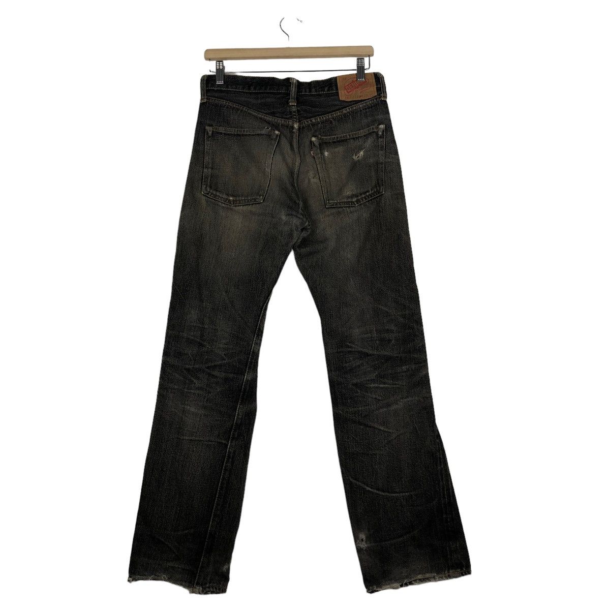 Hysteric Glamour 🔥Vtg Denime Japan Distressed Denim Jeans Punk Wear Size US 30 / EU 46 - 8 Thumbnail
