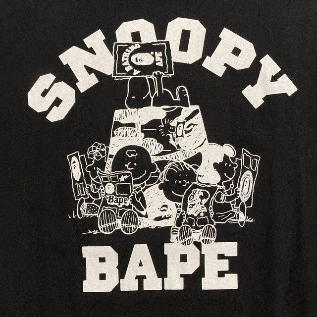 Bape BAPE × Peanuts Snoopy T-shirt a bathing ape Size US M / EU 48-50 / 2 - 3 Thumbnail