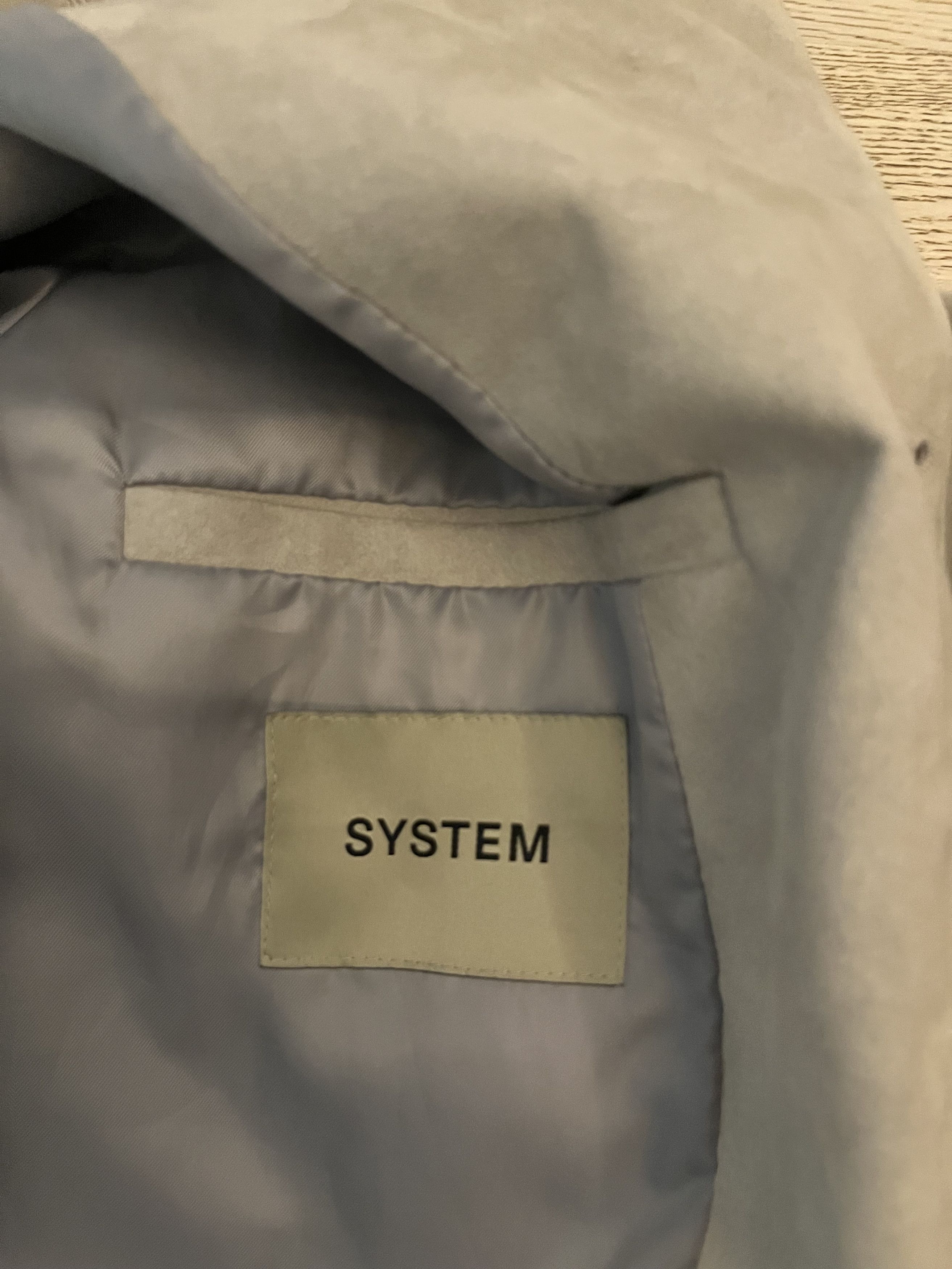 System Beige Faux-Suede Jacket Size US M / EU 48-50 / 2 - 3 Thumbnail
