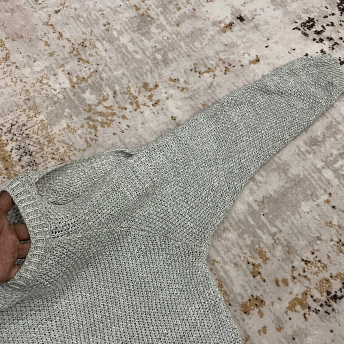 Bershka Bershka oversized knitted sweater in grey Size US L / EU 52-54 / 3 - 3 Thumbnail
