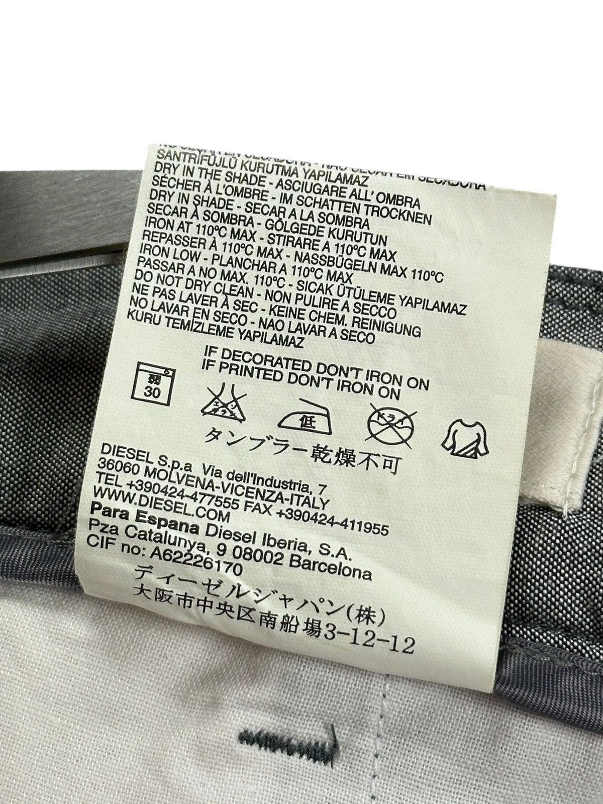 Diesel Vintage Diesel Linen/Cotton Short Spring/Summer 2010 Size US 31 - 12 Thumbnail
