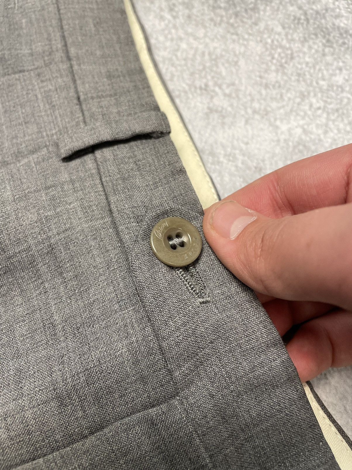 Brioni Brioni sport Pants Wool Italian Designers Vintage Luxury Size US 32 / EU 48 - 4 Thumbnail