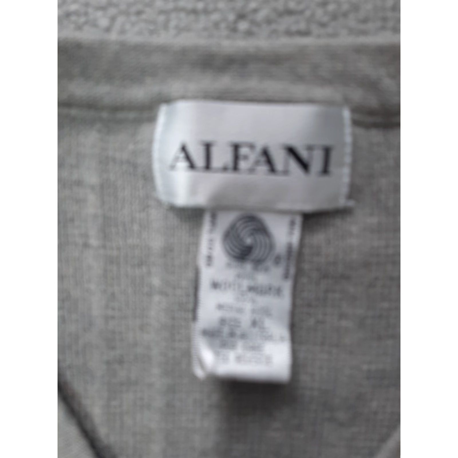 Alfani Alfani Mens Sweater XL Gray Wool Long Sleeve Crew Neck Pullover Knit Classic Style Mens Size US XL / EU 56 / 4 - 2 Thumbnail
