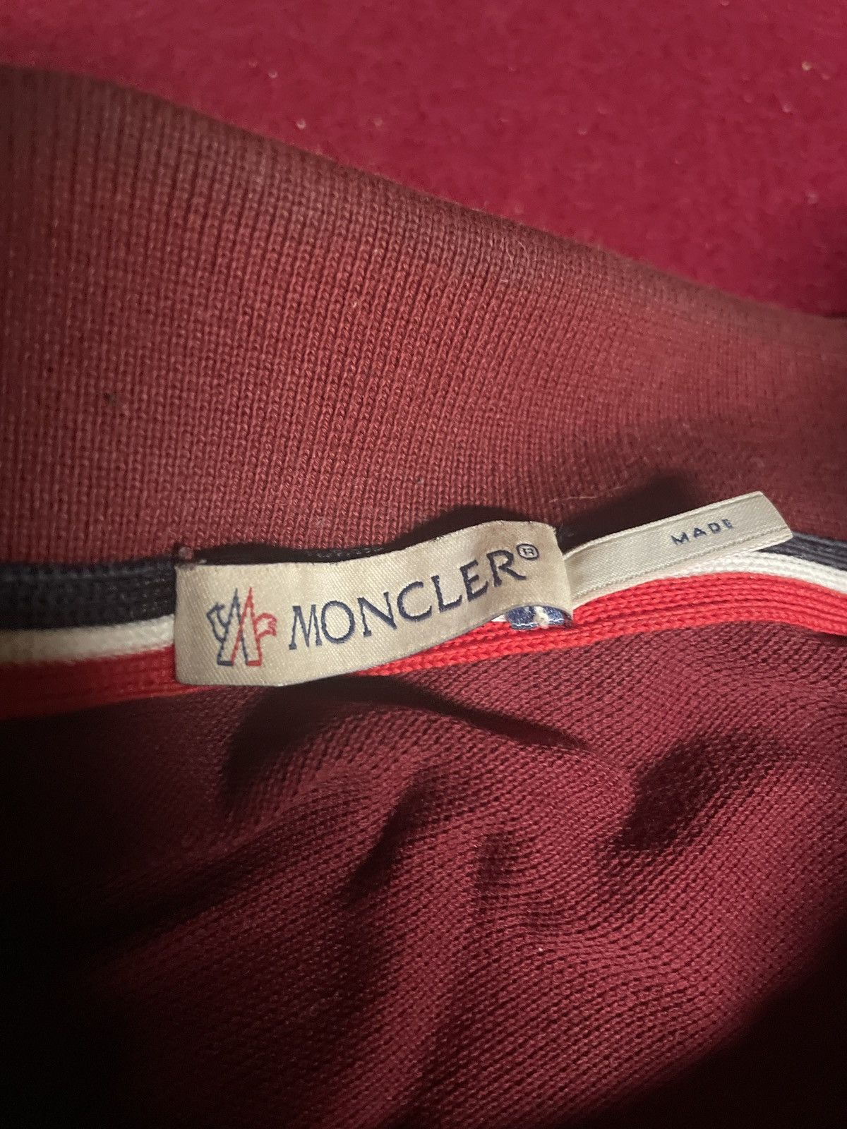 Moncler LOGO PATCH POLO SHIRT Size US L / EU 52-54 / 3 - 5 Thumbnail