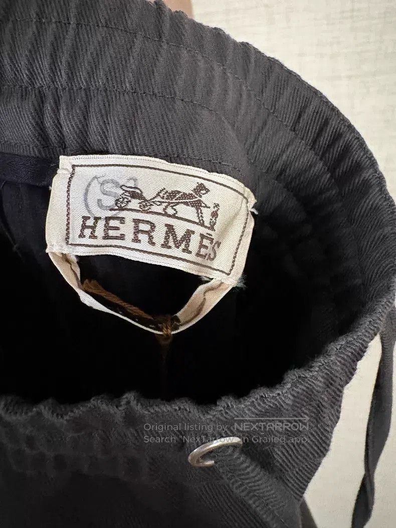 Hermes Hermes Men's Drawstring Jogger Pants for Spring and Autumn Size US 30 / EU 46 - 8 Thumbnail