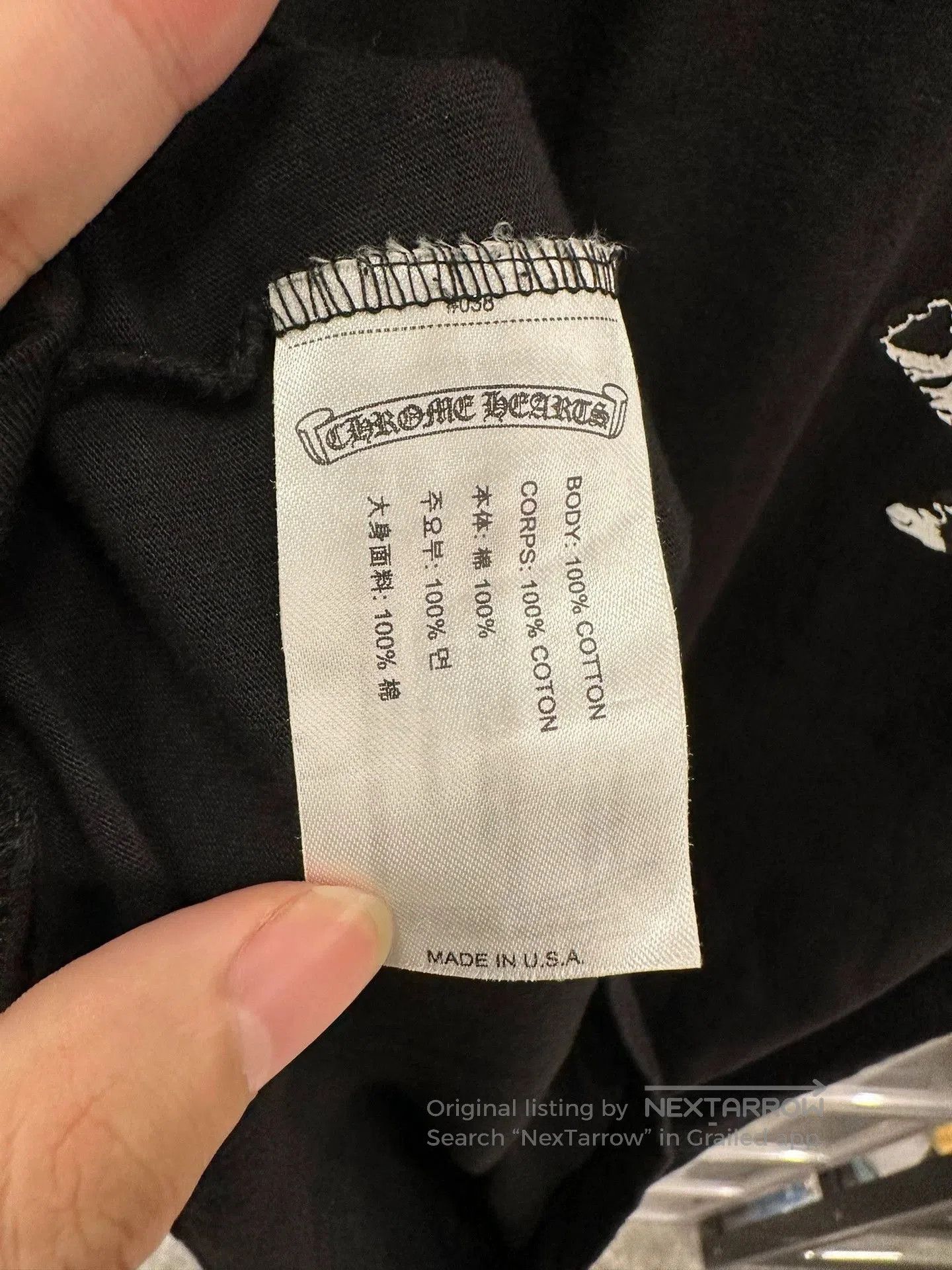 Chrome Hearts Chrome Hearts Colorful Foti Black Short Sleeve Tee. Size US L / EU 52-54 / 3 - 5 Thumbnail