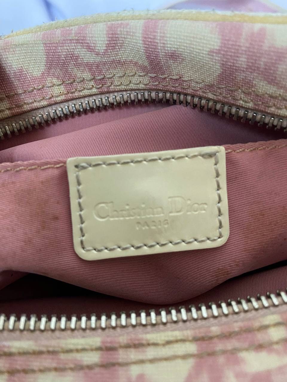 Dior Vtg🔥Authentic Dior Trotter Monogram No.1 Sling Bag Size ONE SIZE - 10 Thumbnail