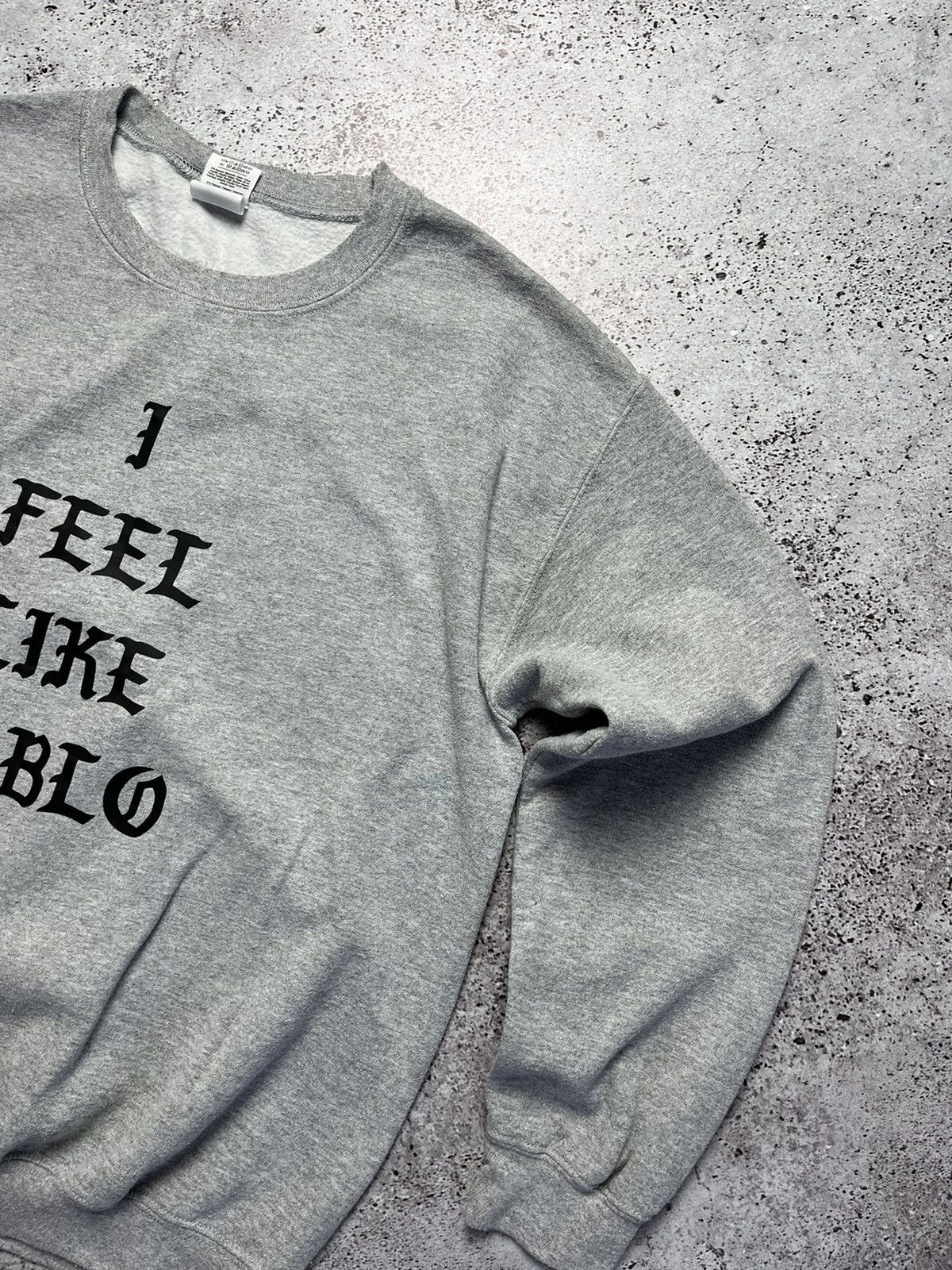 Other 🐉Vintage Sweatshirt Kenye West Style “I Feel Like Pablo” Size US M / EU 48-50 / 2 - 3 Thumbnail