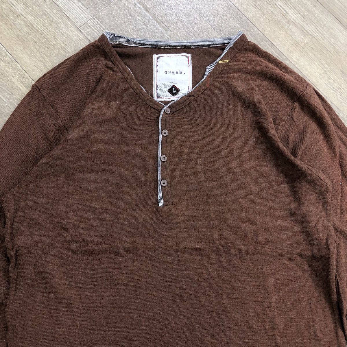 If Six Was Nine × Japanese Brand × Le Grande Bleu (L.G.B.) 2000s Quash Double Layers Goa Lgb Ifsixwasnine Long Sleeve Size US L / EU 52-54 / 3 - 2 Thumbnail