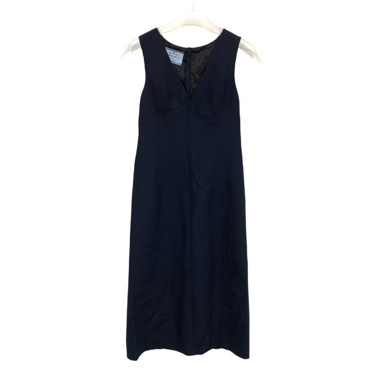 Prada Prada Sleeveless Midi Dress Size 38 Size XS / US 0-2 / IT 36-38 - 1 Thumbnail